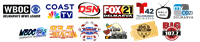 Draper Media WBOC/WRDE/DSN/FOX 21/WZBH/WGBG/WTDK logo