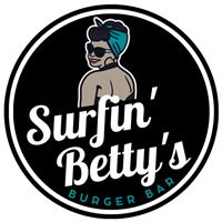 Surfin' Betty's Burger Bar logo