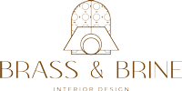 Brass & Brine Interior Design logo