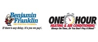 One Hour Air/ Benjamin Franklin Plumbing logo