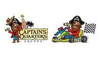 Captain's Quarters Arcade & Go Karts logo